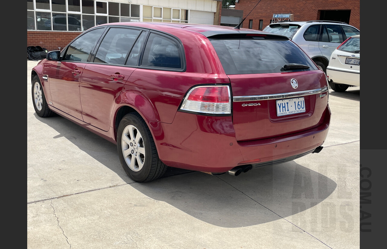 1/2010 Holden Commodore Omega VE II 4d Sportwagon Maroon 3.0L