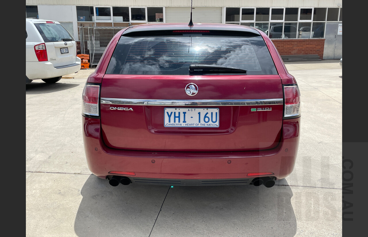 1/2010 Holden Commodore Omega VE II 4d Sportwagon Maroon 3.0L