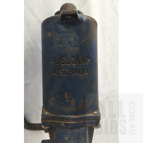 Vintage Simac Fuelquip Fuel And Oil Drum Pump