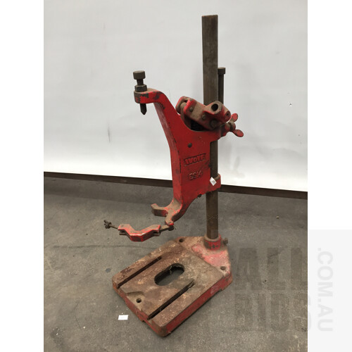Vintage Cast Wolf ES14 Pillar Drill Stand Circa 1953
