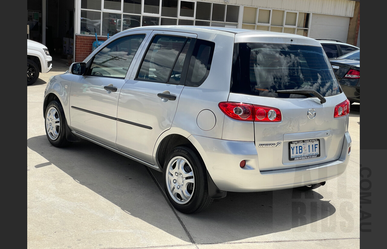 7/2006 Mazda Mazda2 NEO DY MY05 UPGRADE 5d Hatchback Silver 1.5L