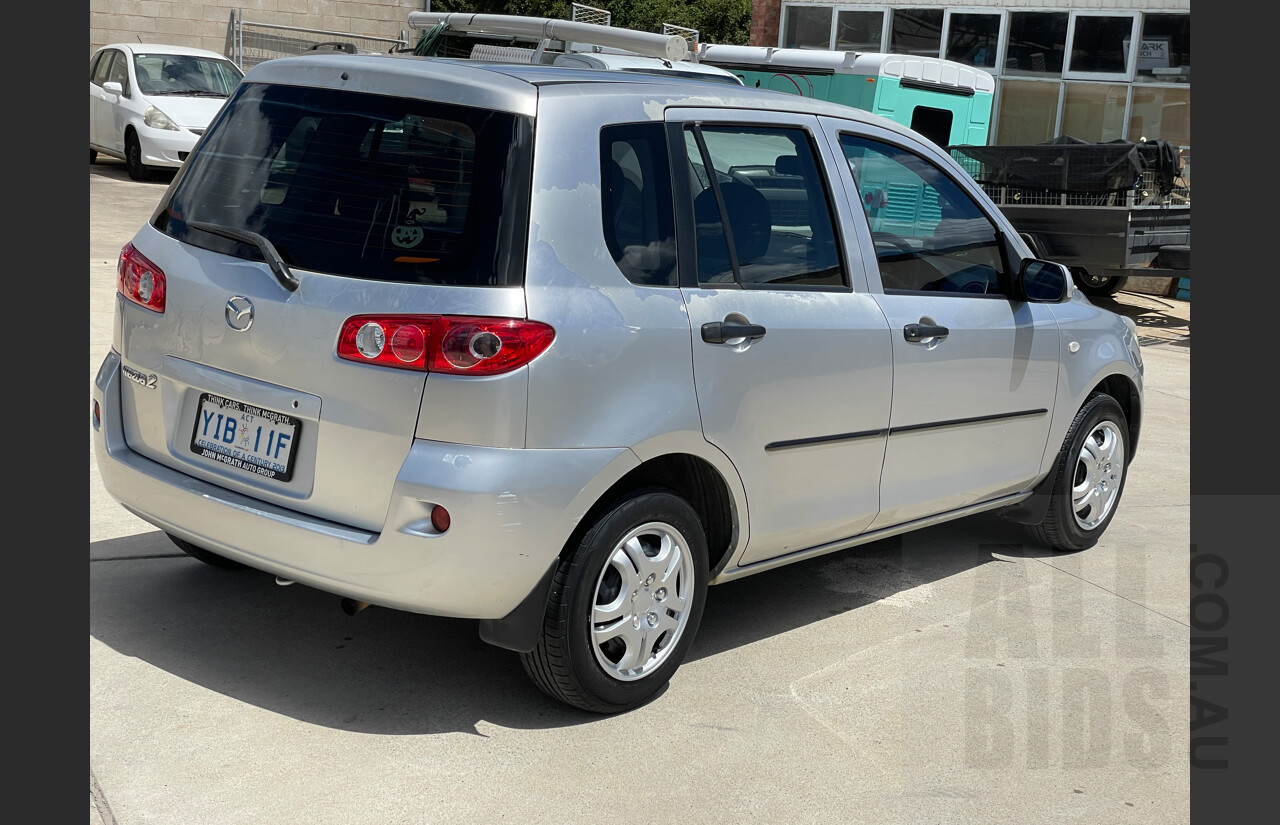 7/2006 Mazda Mazda2 NEO DY MY05 UPGRADE 5d Hatchback Silver 1.5L