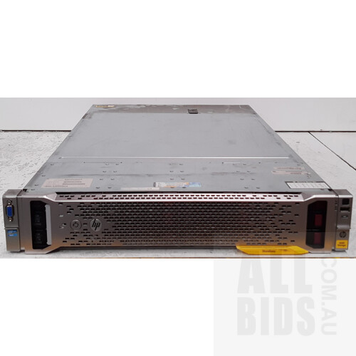 HP 1640 Storage Intel Xeon (E5-2407 v2) 2.40GHz  4 Core CPU 2RU Server