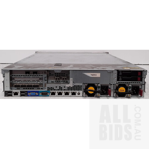 HP 1640 Storage Intel Xeon (E5-2407 v2) 2.40GHz  4 Core CPU 2RU Server