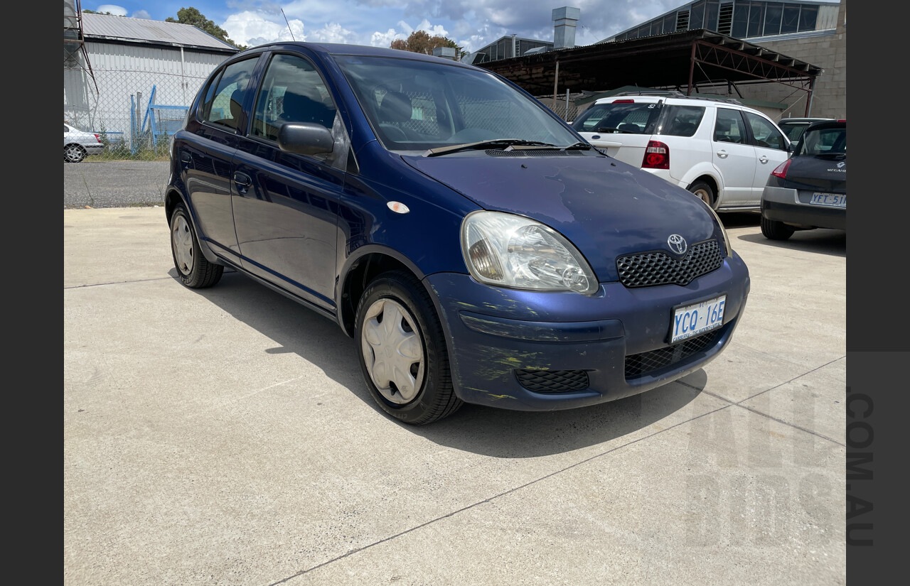 3/2003 Toyota Echo  NCP10R 5d Hatchback Blue 1.3L