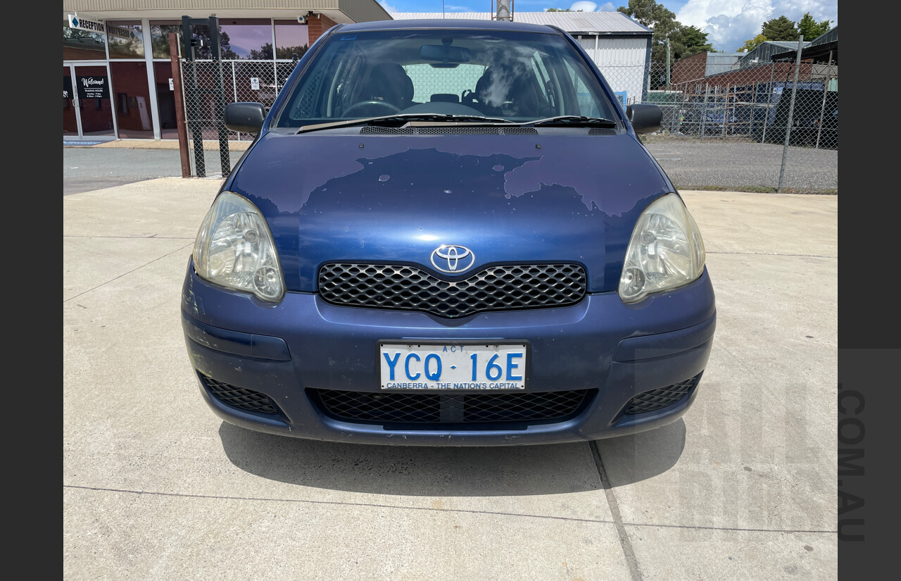 3/2003 Toyota Echo  NCP10R 5d Hatchback Blue 1.3L