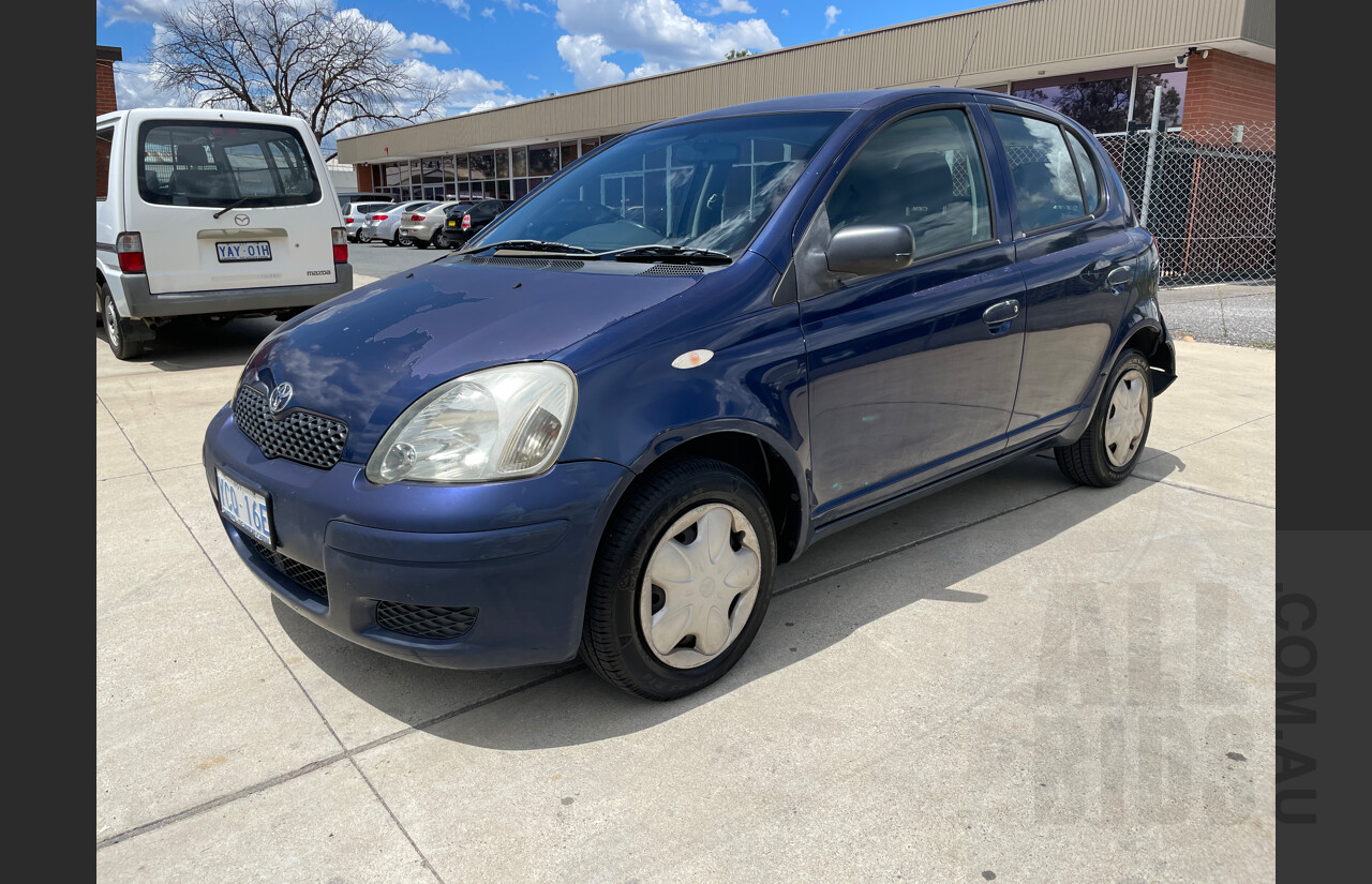 3/2003 Toyota Echo  NCP10R 5d Hatchback Blue 1.3L