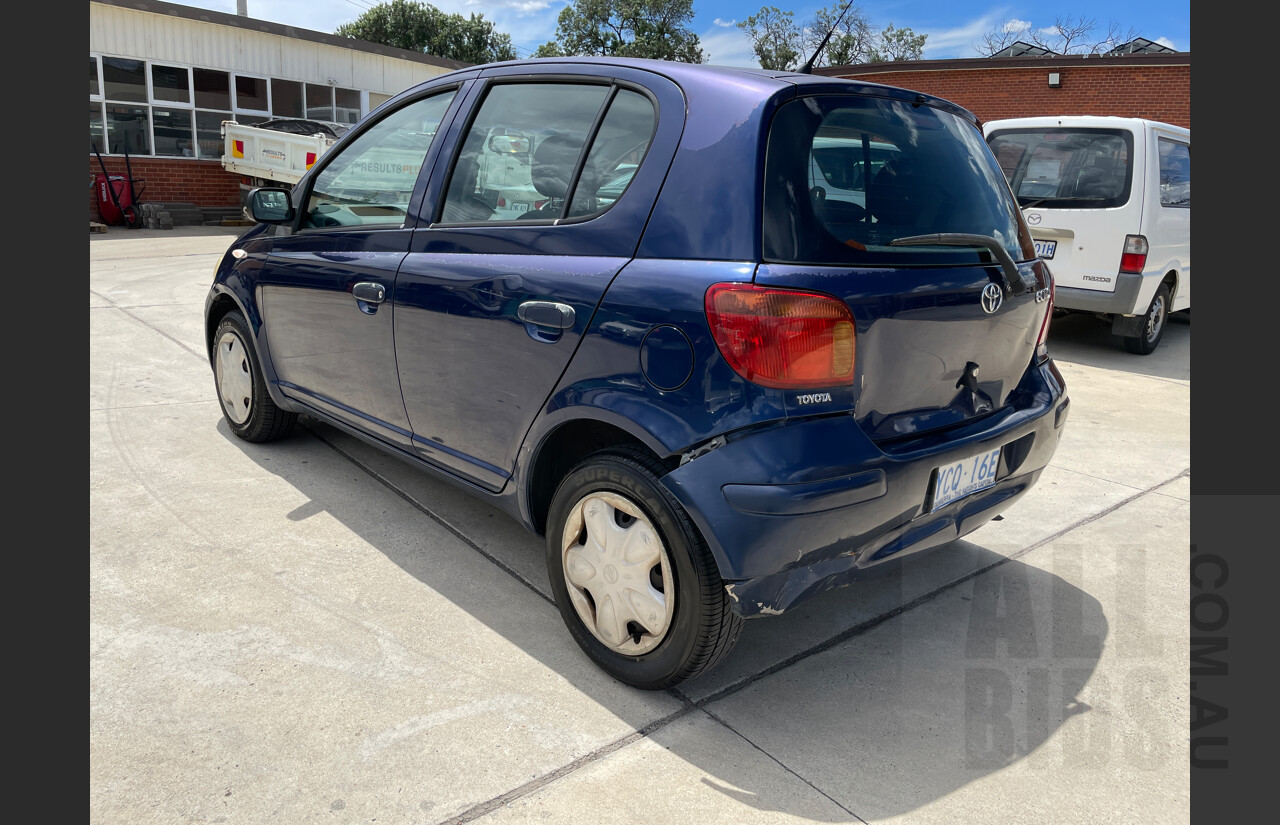 3/2003 Toyota Echo  NCP10R 5d Hatchback Blue 1.3L