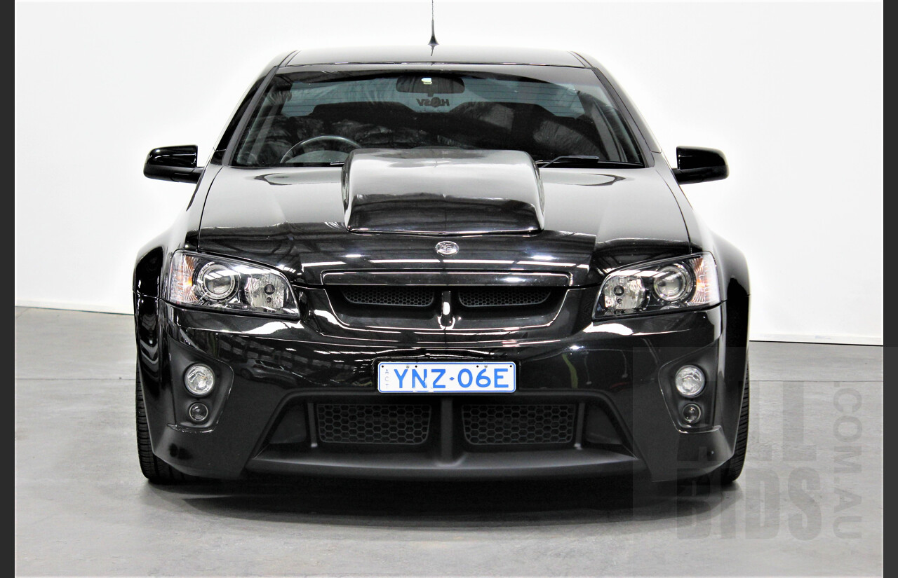 6/2008 Holden HSV Maloo R8 E SERIES Utility Black 6.0L V8 - 340rwkw