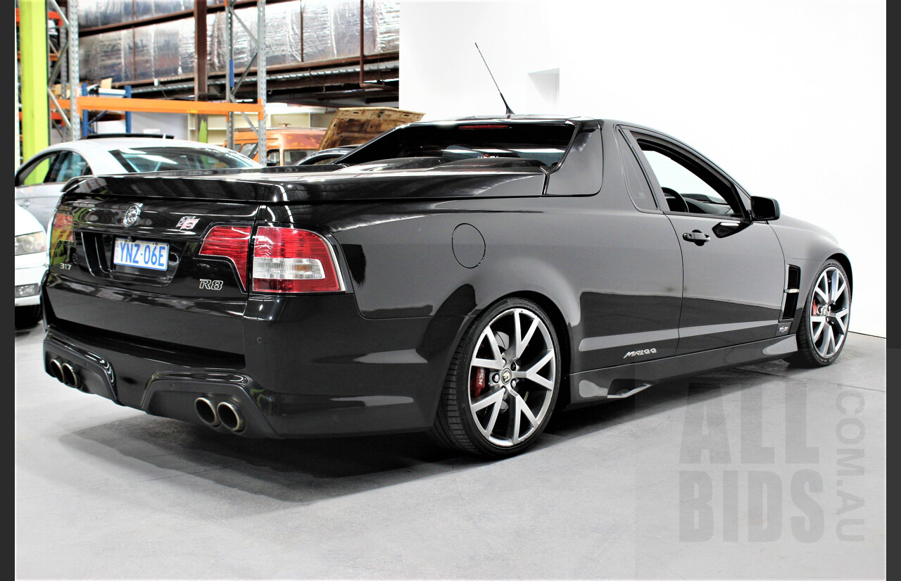 6/2008 Holden HSV Maloo R8 E SERIES Utility Black 6.0L V8 - 340rwkw