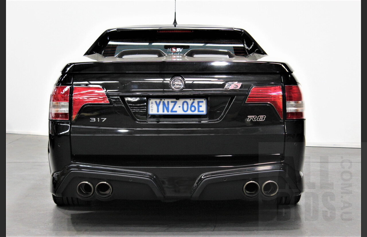 6/2008 Holden HSV Maloo R8 E SERIES Utility Black 6.0L V8 - 340rwkw