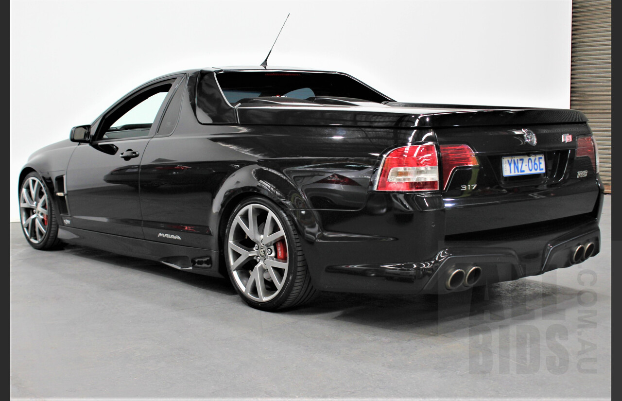 6/2008 Holden HSV Maloo R8 E SERIES Utility Black 6.0L V8 - 340rwkw