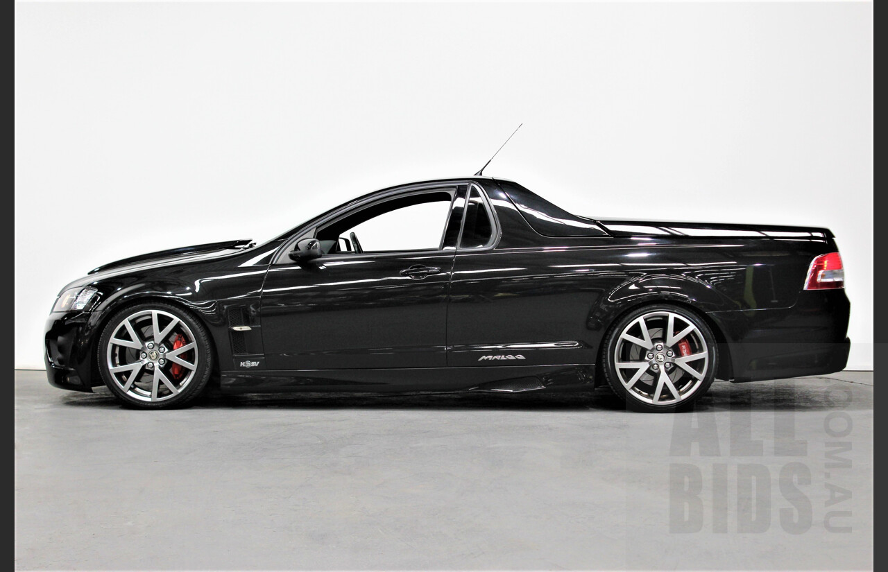 6/2008 Holden HSV Maloo R8 E SERIES Utility Black 6.0L V8 - 340rwkw