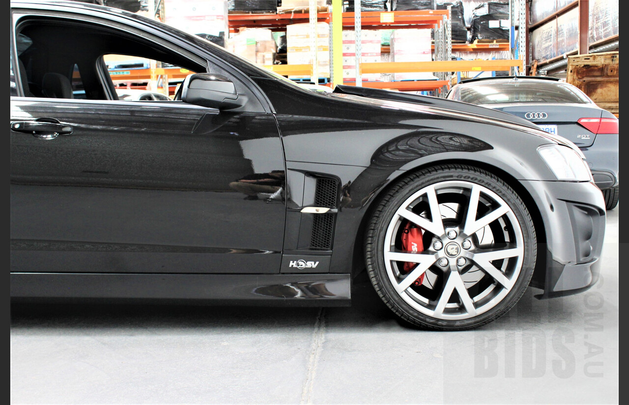 6/2008 Holden HSV Maloo R8 E SERIES Utility Black 6.0L V8 - 340rwkw