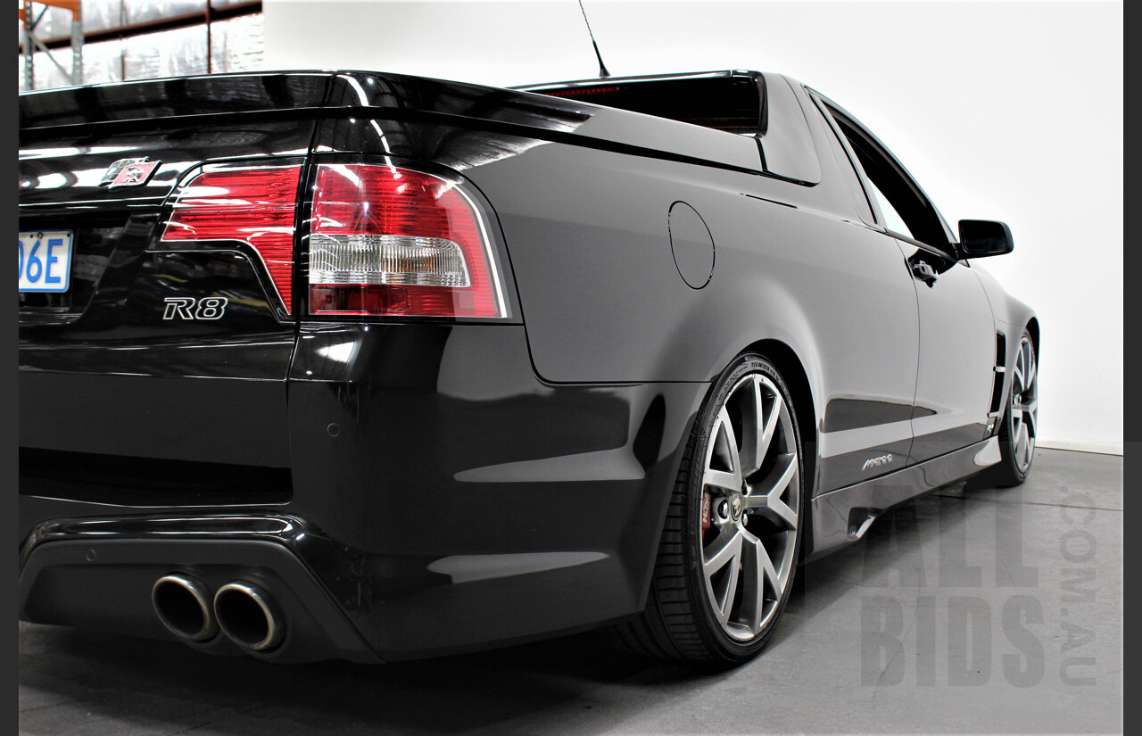 6/2008 Holden HSV Maloo R8 E SERIES Utility Black 6.0L V8 - 340rwkw