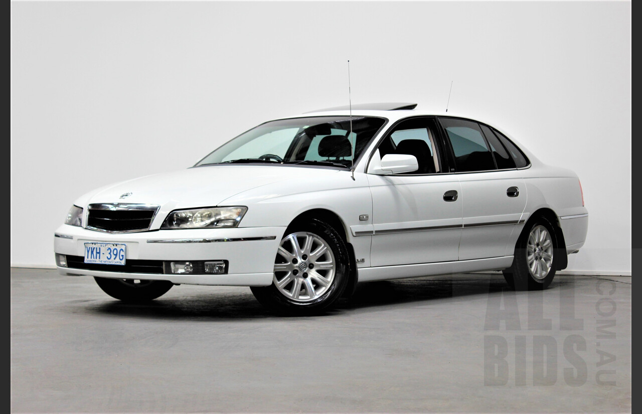 06/2006 Holden Statesman International WL 4d Sedan White 6.0L V8