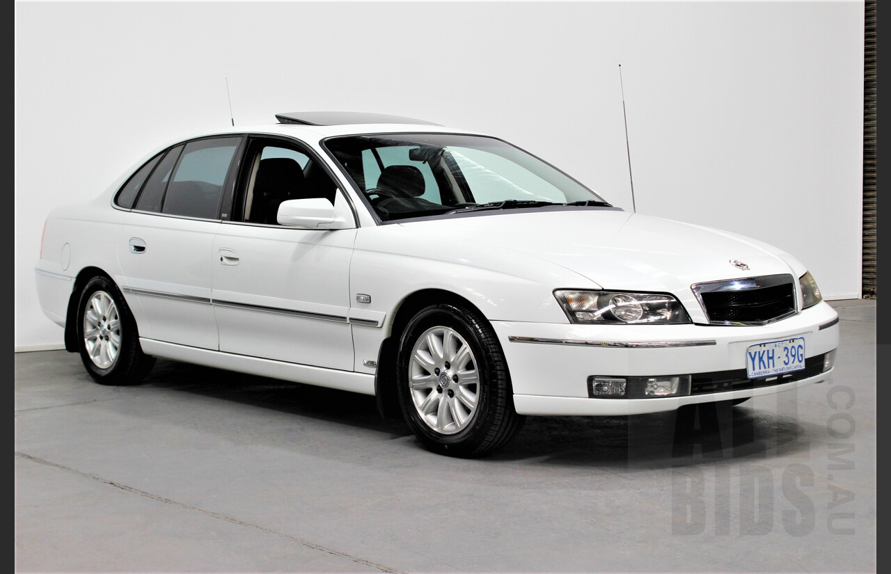 06/2006 Holden Statesman International WL 4d Sedan White 6.0L V8