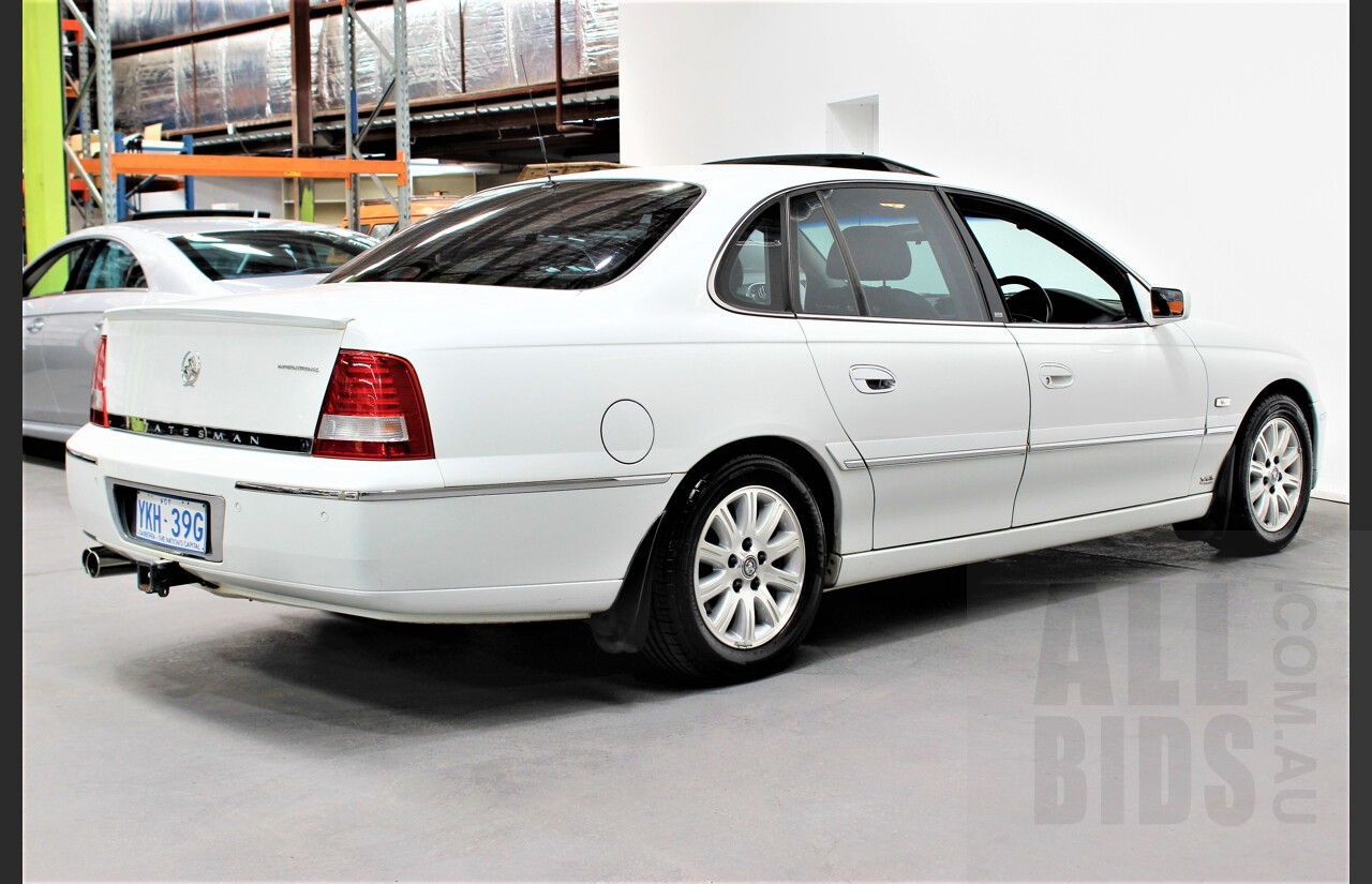 06/2006 Holden Statesman International WL 4d Sedan White 6.0L V8