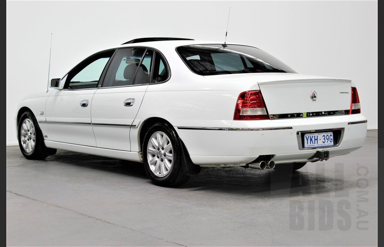 06/2006 Holden Statesman International WL 4d Sedan White 6.0L V8