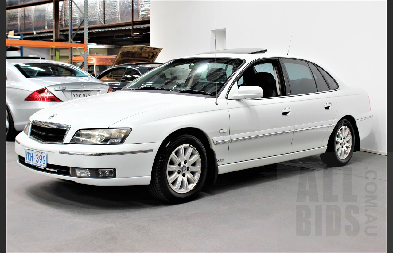 06/2006 Holden Statesman International WL 4d Sedan White 6.0L V8