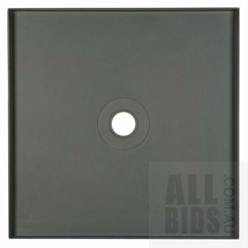 Mondella Rumba Square Shower Tile Tray With Centre Outlet(Black) - Brand New - RRP $90.00