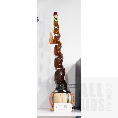 Large Retro Bottle of Italian Gustavo Magni & Figli Wine