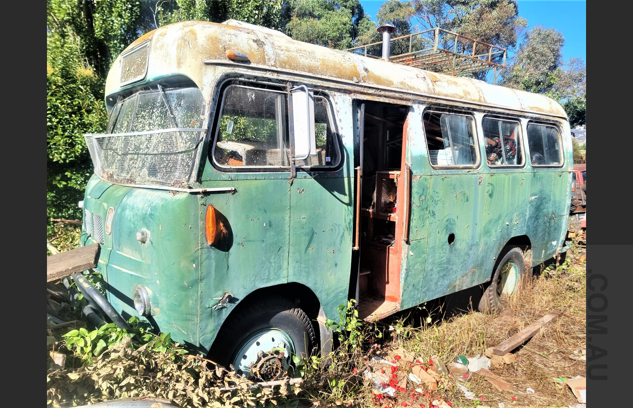 Circa 1950's BMC 345FG 4x4 Bus / Motorhome  - Project Vehicle