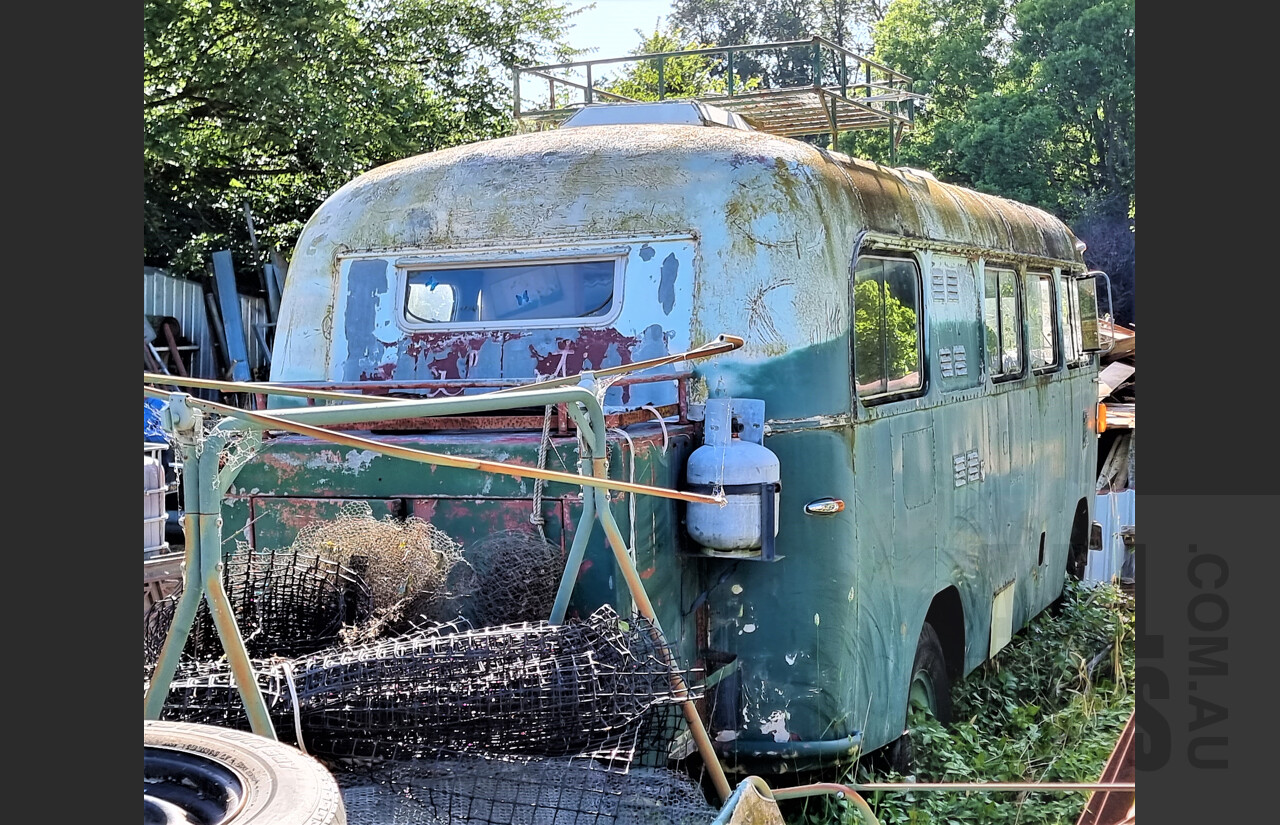 Circa 1950's BMC 345FG 4x4 Bus / Motorhome  - Project Vehicle