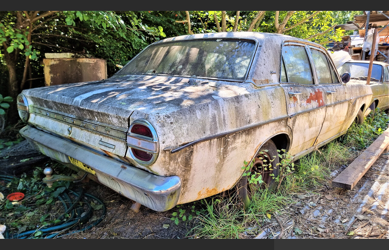 03/1968 Ford Fairmont XT 4.9L V8 Y-Code 4d Sedan White