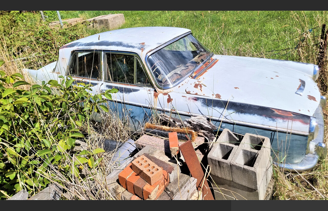 Circa 1960 Austin A99 Westminster 4d Sedan Blue/White - Project Car