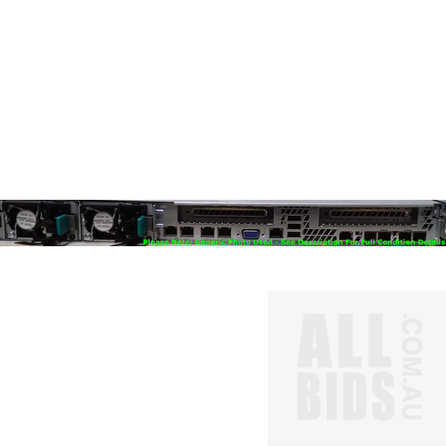 EMC Avamar ADS Gen4S M2400 Intel Xeon E52603 1.80GHz 4-Core CPU 1 RU Server