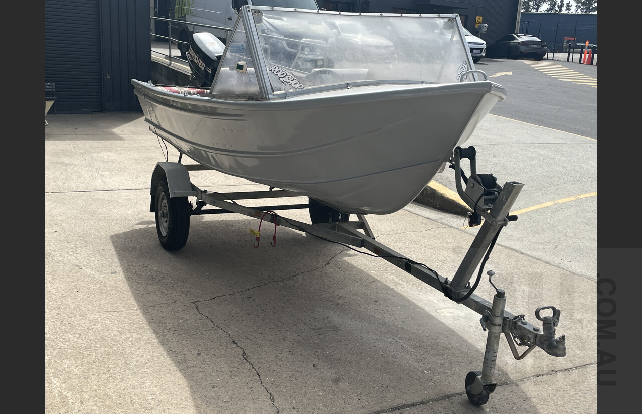 3.8m Tinny with 30HP outboard motor plus more