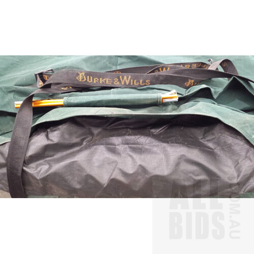 Burke & Wills Redgum King Single Canvas Swag