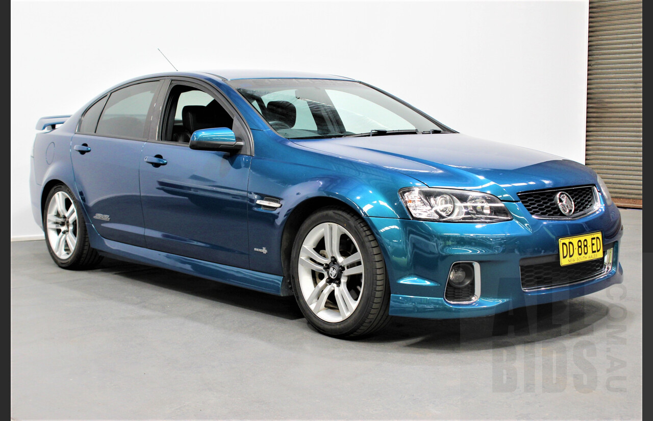 8/2012 Holden Commodore SS-V VE II MY12 4d Sedan Chlorophyll Mica 6.0L V8