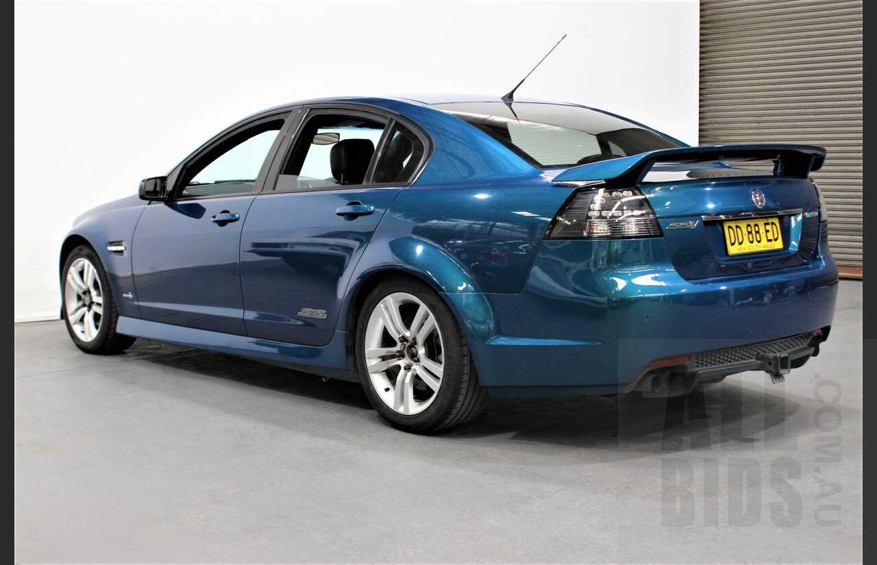 8/2012 Holden Commodore SS-V VE II MY12 4d Sedan Chlorophyll Mica 6.0L V8