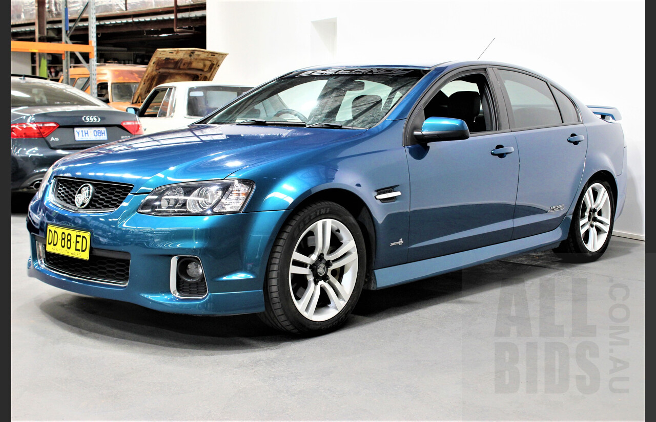 8/2012 Holden Commodore SS-V VE II MY12 4d Sedan Chlorophyll Mica 6.0L V8