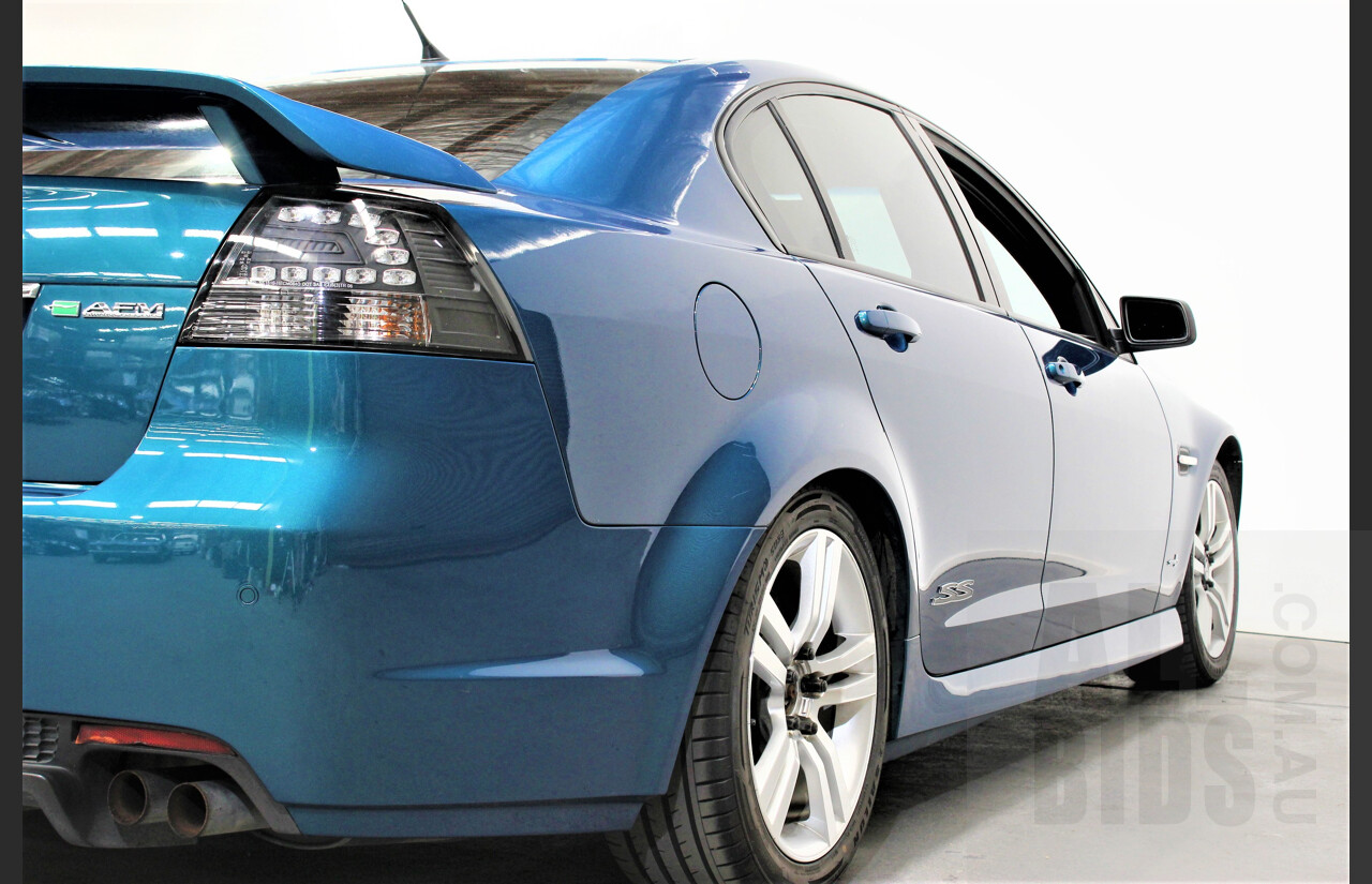 8/2012 Holden Commodore SS-V VE II MY12 4d Sedan Chlorophyll Mica 6.0L V8