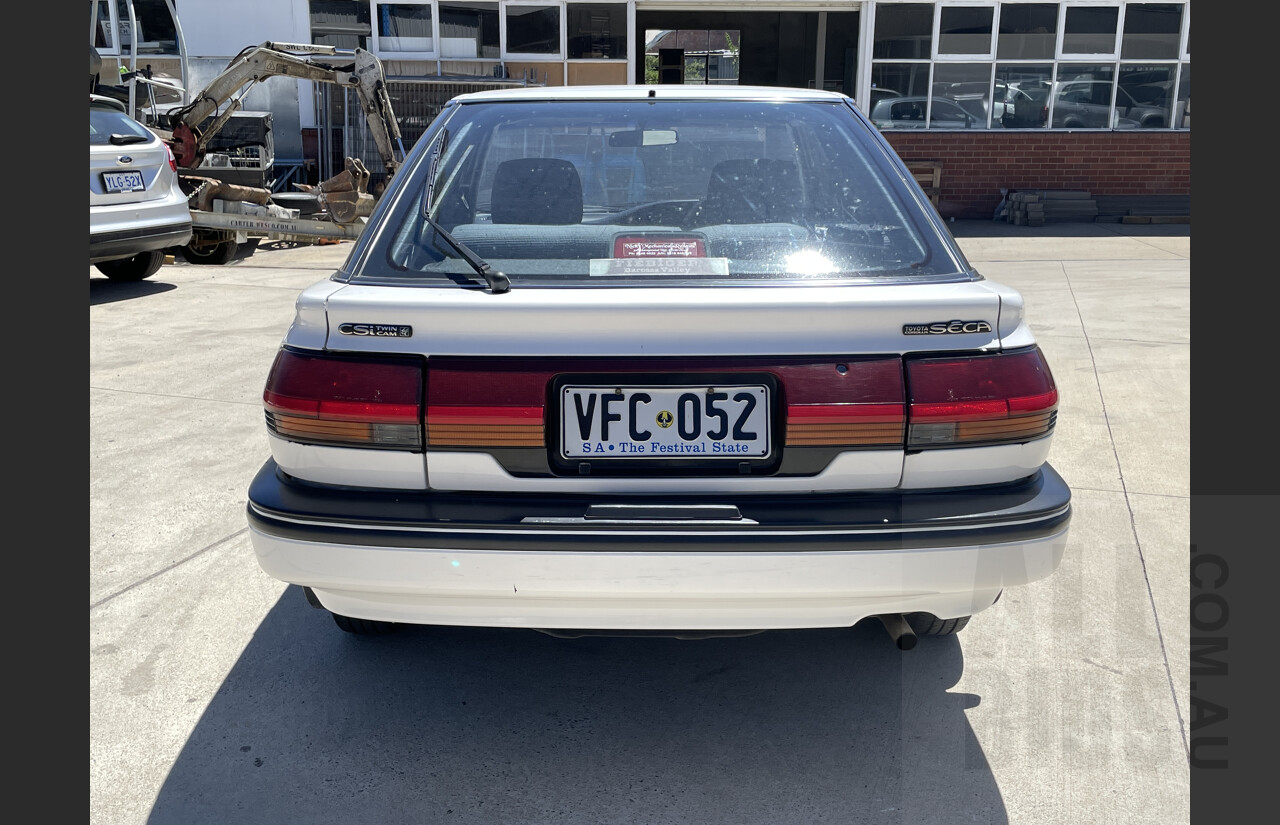 9/1991 Toyota Corolla CSi SECA AE94 5d Liftback White 1.6L - 77600kms