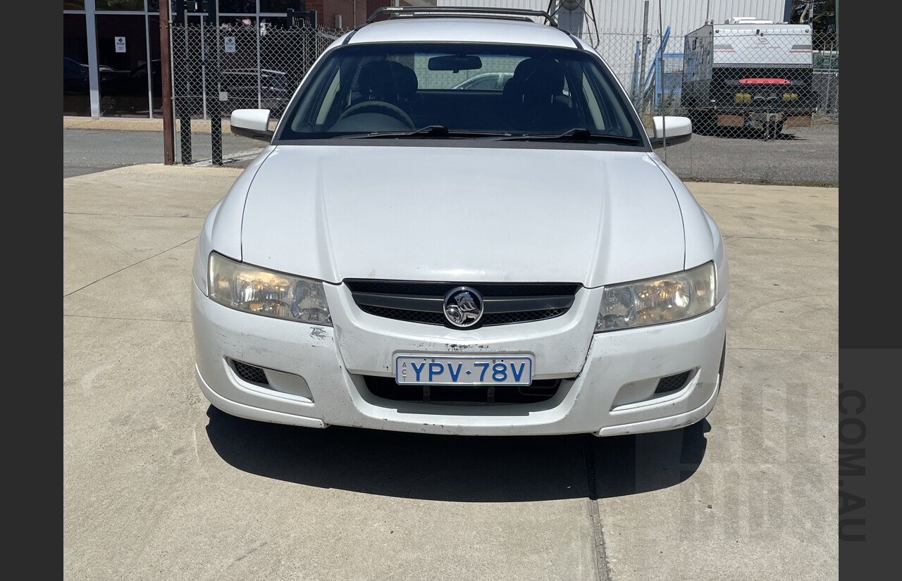 4/2005 Holden Commodore Acclaim VZ 4d Wagon White 3.6L