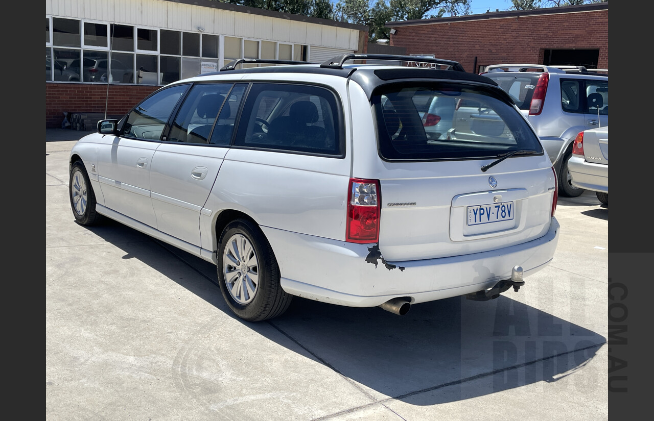 4/2005 Holden Commodore Acclaim VZ 4d Wagon White 3.6L