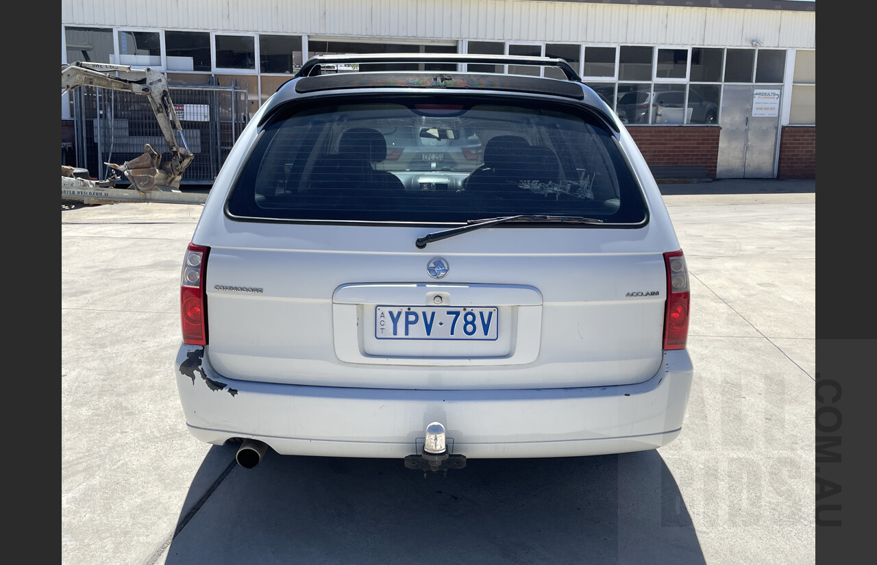 4/2005 Holden Commodore Acclaim VZ 4d Wagon White 3.6L