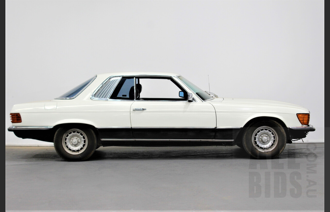 1/1977 Mercedes Benz 450 SLC W107 2d Coupe White 4.5L V8