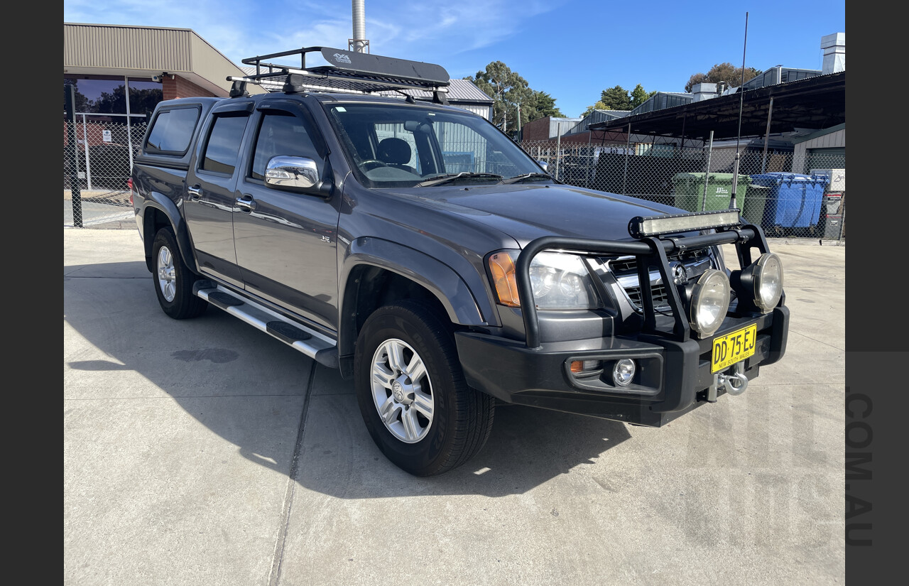 11/2008 Holden Colorado LT-R (4x2) RC Crew Cab P/up Grey 3.6L