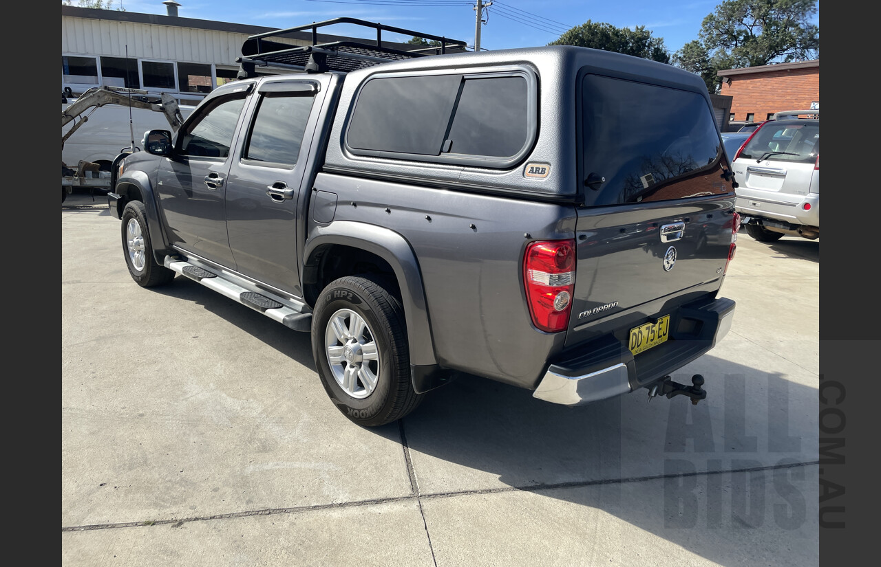 11/2008 Holden Colorado LT-R (4x2) RC Crew Cab P/up Grey 3.6L