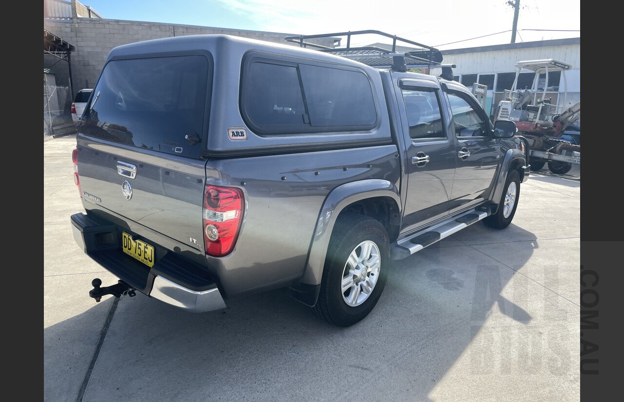 11/2008 Holden Colorado LT-R (4x2) RC Crew Cab P/up Grey 3.6L