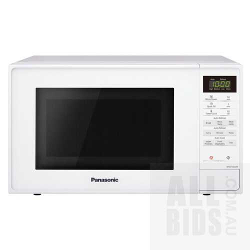 Panasonic NN-ST25JW 800 Watt Microwave Oven(White) - Brand New - RRP $180.00