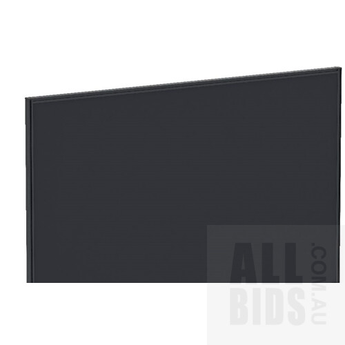 J Burrows Stilford Professional Screens Office Partition Panels - Black(1200mm x 900mm) - Lot of 20 - Brand New - RRP $3580.00