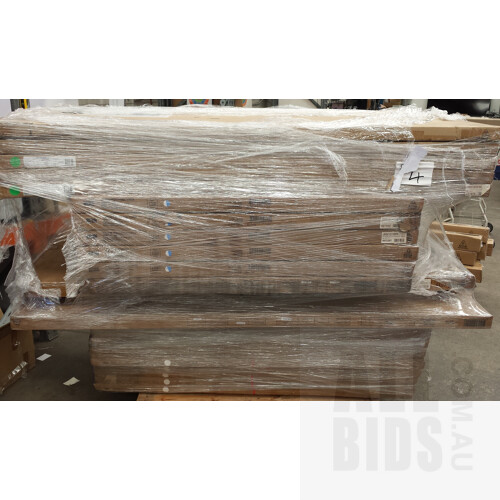 J Burrows Stilford Professional Screens Office Partition Panels and Desktops - Lot of 28 - Brand New - RRP $4475.00