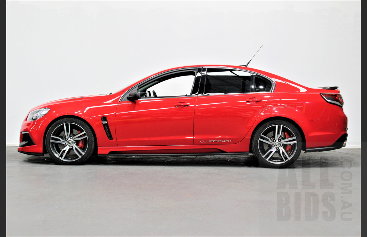 5/2016 Holden HSV Clubsport R8 LSA GEN F2 4d Sedan Sting Red 6.2L V8 Supercharged