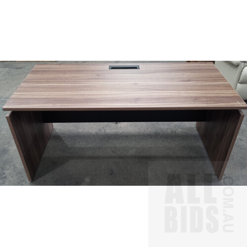 Veneer Office Desk and Mobile Pedestal Unit